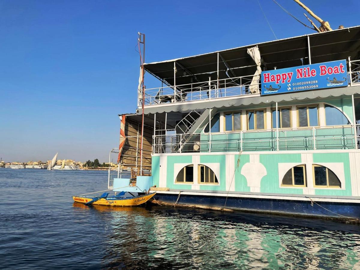 Floating Hotel- Happy Nile Boat ลักซอร์ ภายนอก รูปภาพ